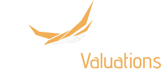 Velox Valuations LLC White Logo
